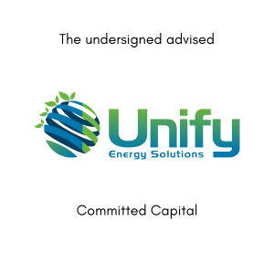 Unify Energy Solutions Committed Capital